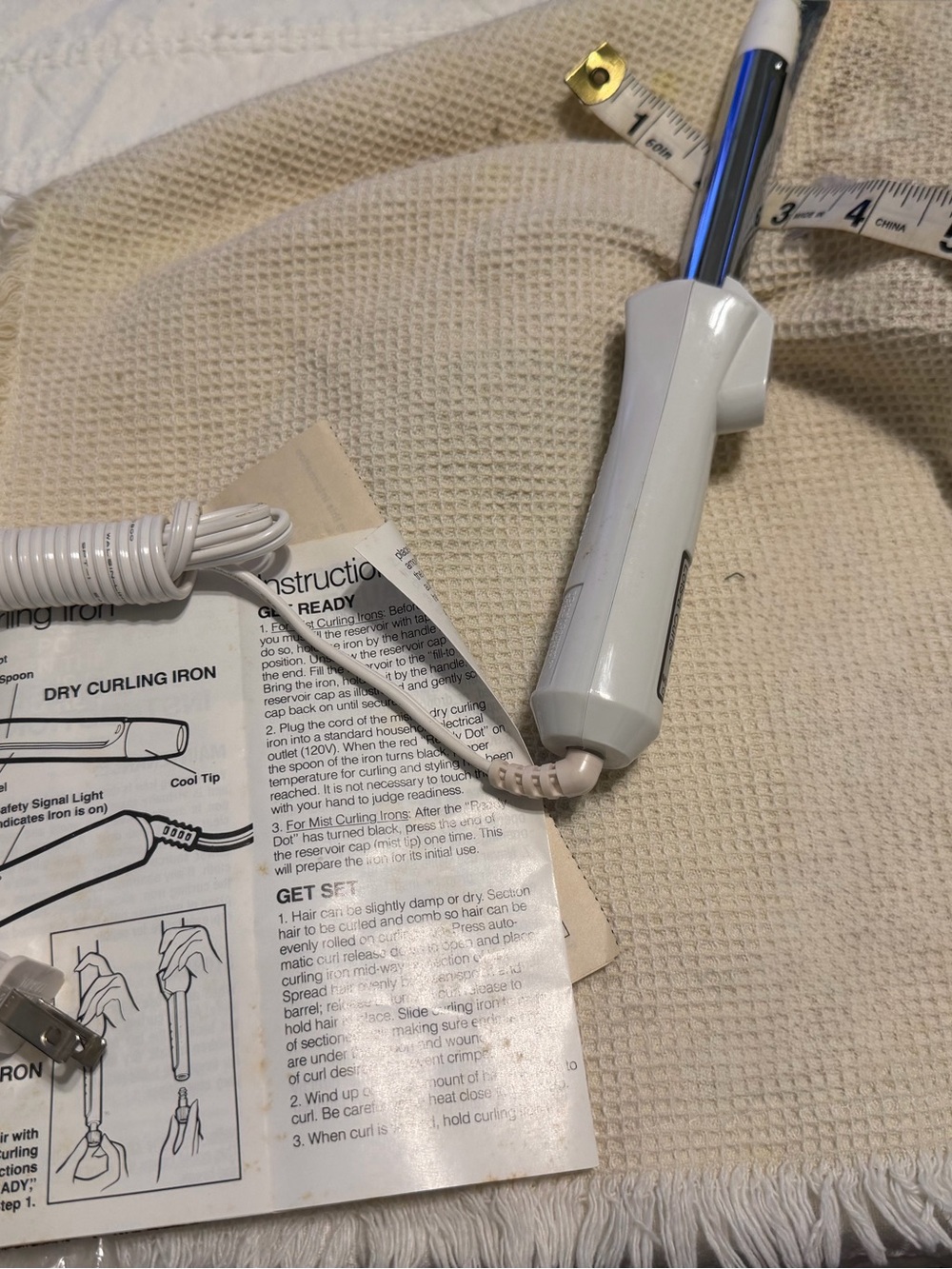 Conair Vintage   Lots-A-Curls Spring Curling Iron